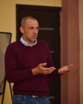 Психолог В. Мальчиков гость в реабилитационном центре Спасово